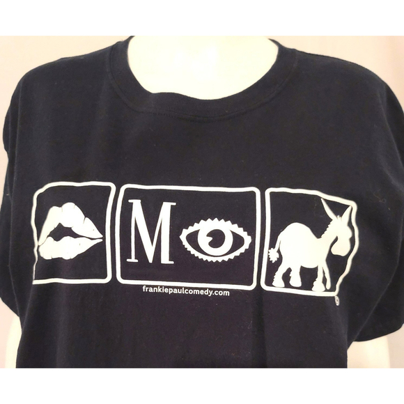 Fun - Kiss My Donkey Tee - Size L - Picture 4 of 8